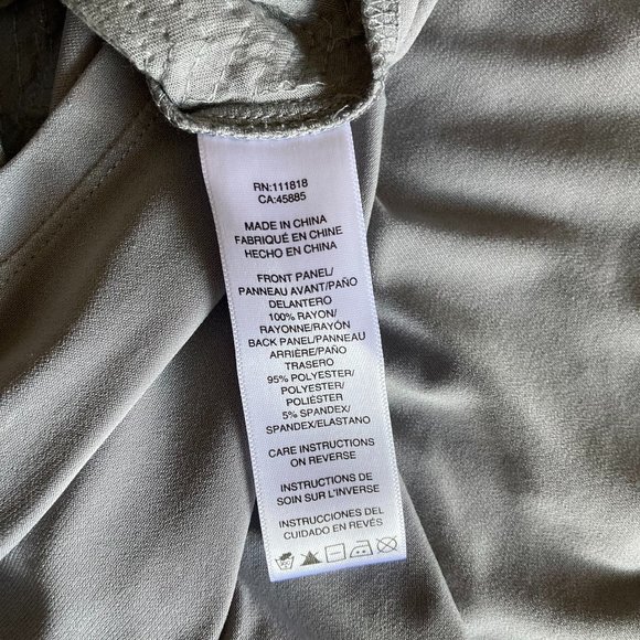 Michael Kors sequin dress, chevron silver & grey, sleeveless / tank, round neck - Picture 5 of 7